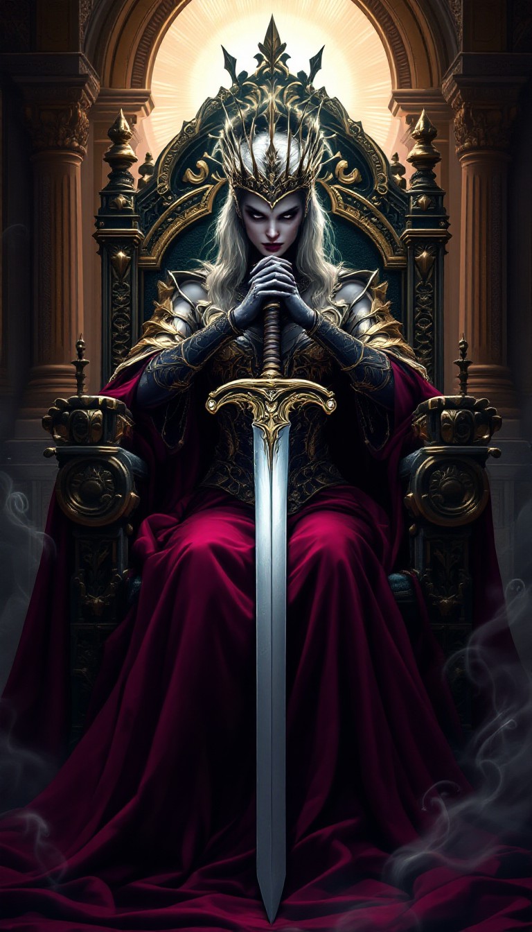 Power Throne Free Throne of Power Image - Queen, Throne, Sword | Download at StockCake
