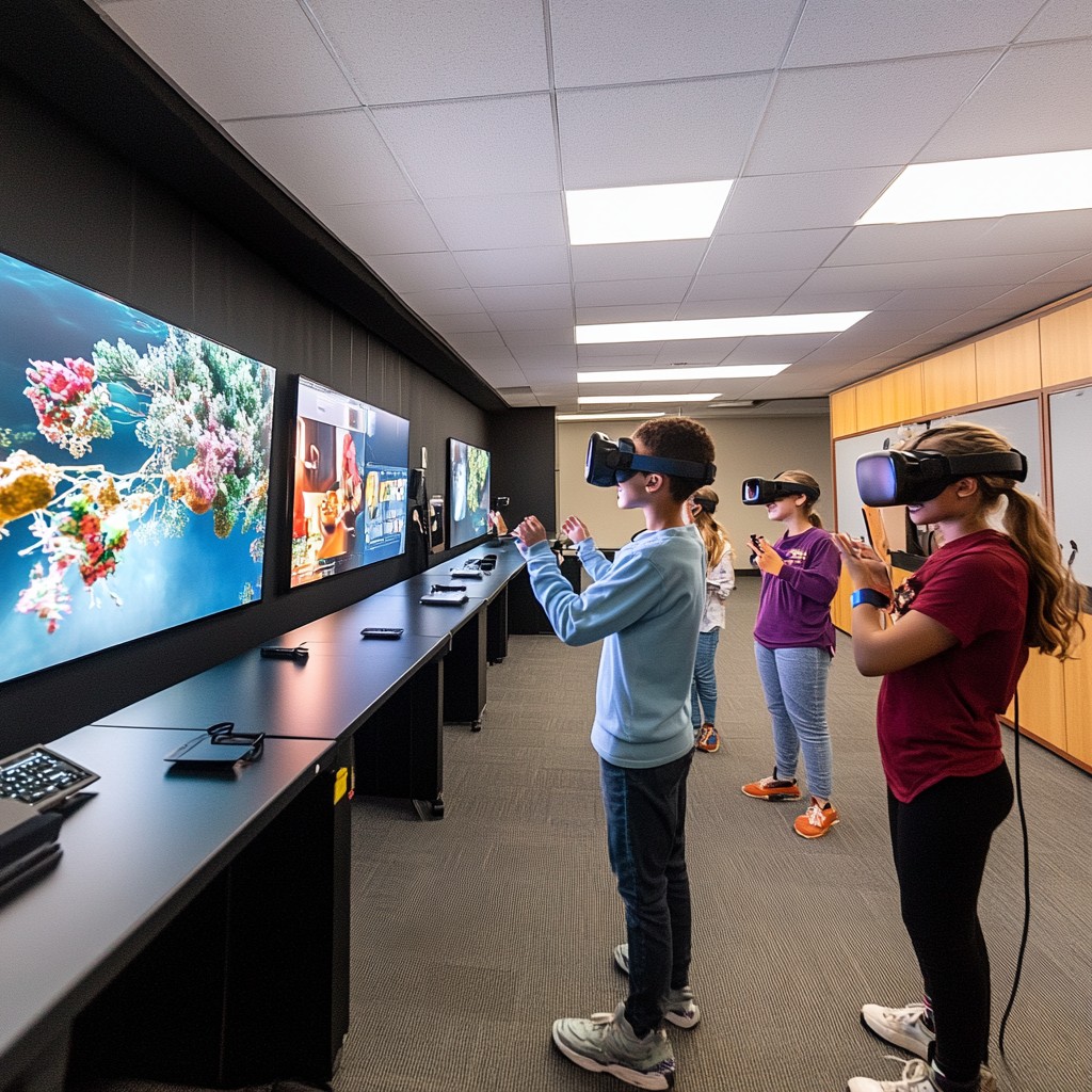 Free VR Learning Experience Image - Education, Technology, Students ...