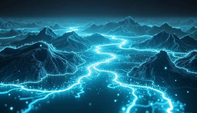 Free Luminous Tech Ecosystem Image - Digital, River, Azure | Download ...