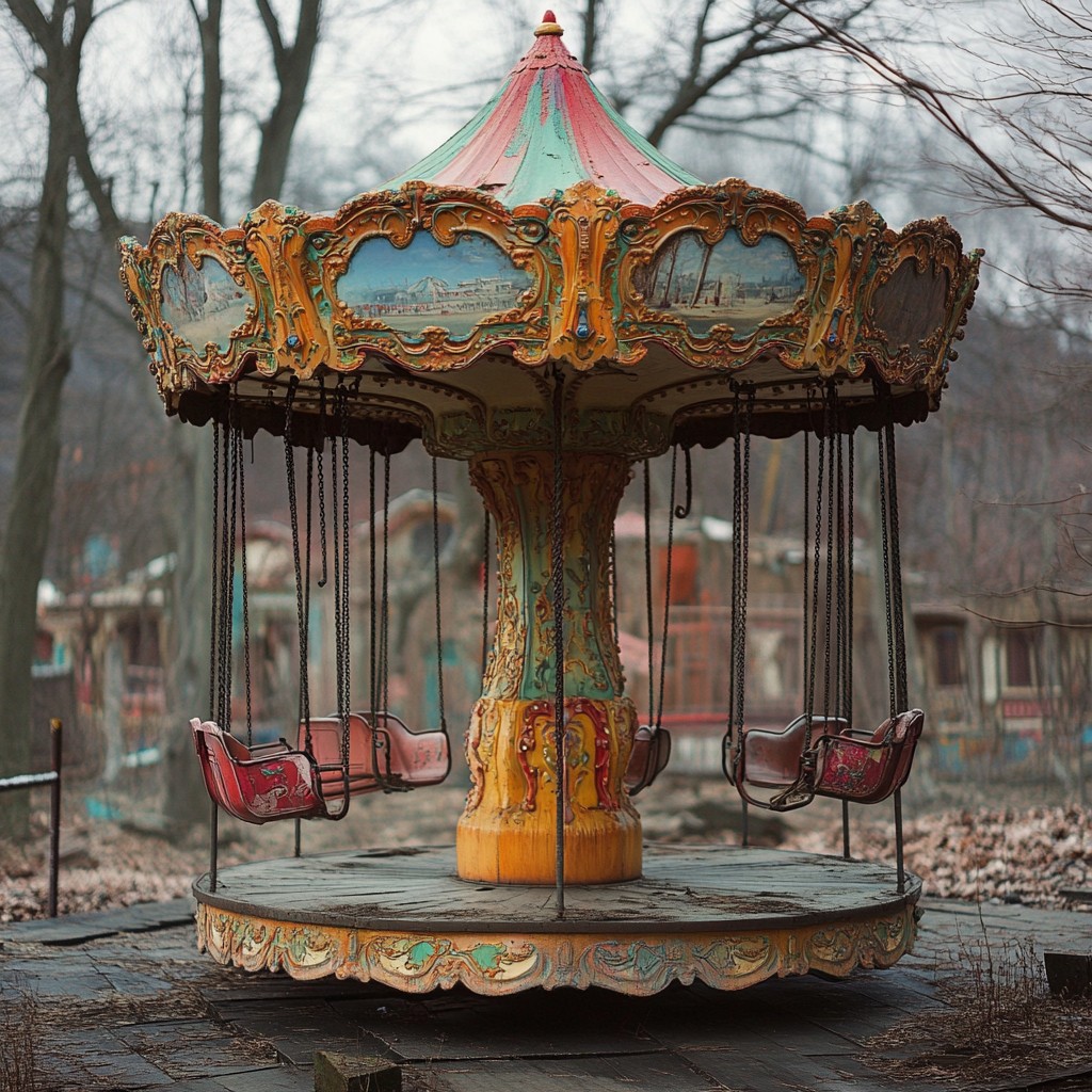 Old Carousel Ride Free Vintage carousel ride Image - Vintage, Carousel, Abandoned ...