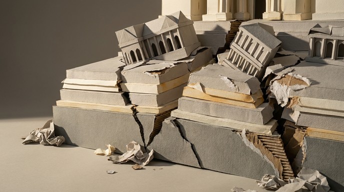 Free Fractured Paper Architecture Image - Paper, Sculpture ...