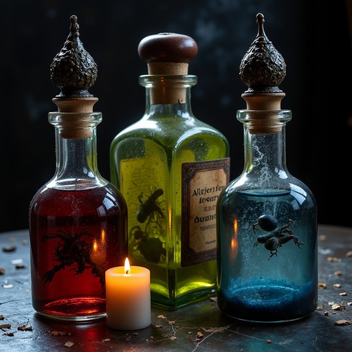 Free Mystical Potion Collection Image - Potions, Alchemy, Mystical ...