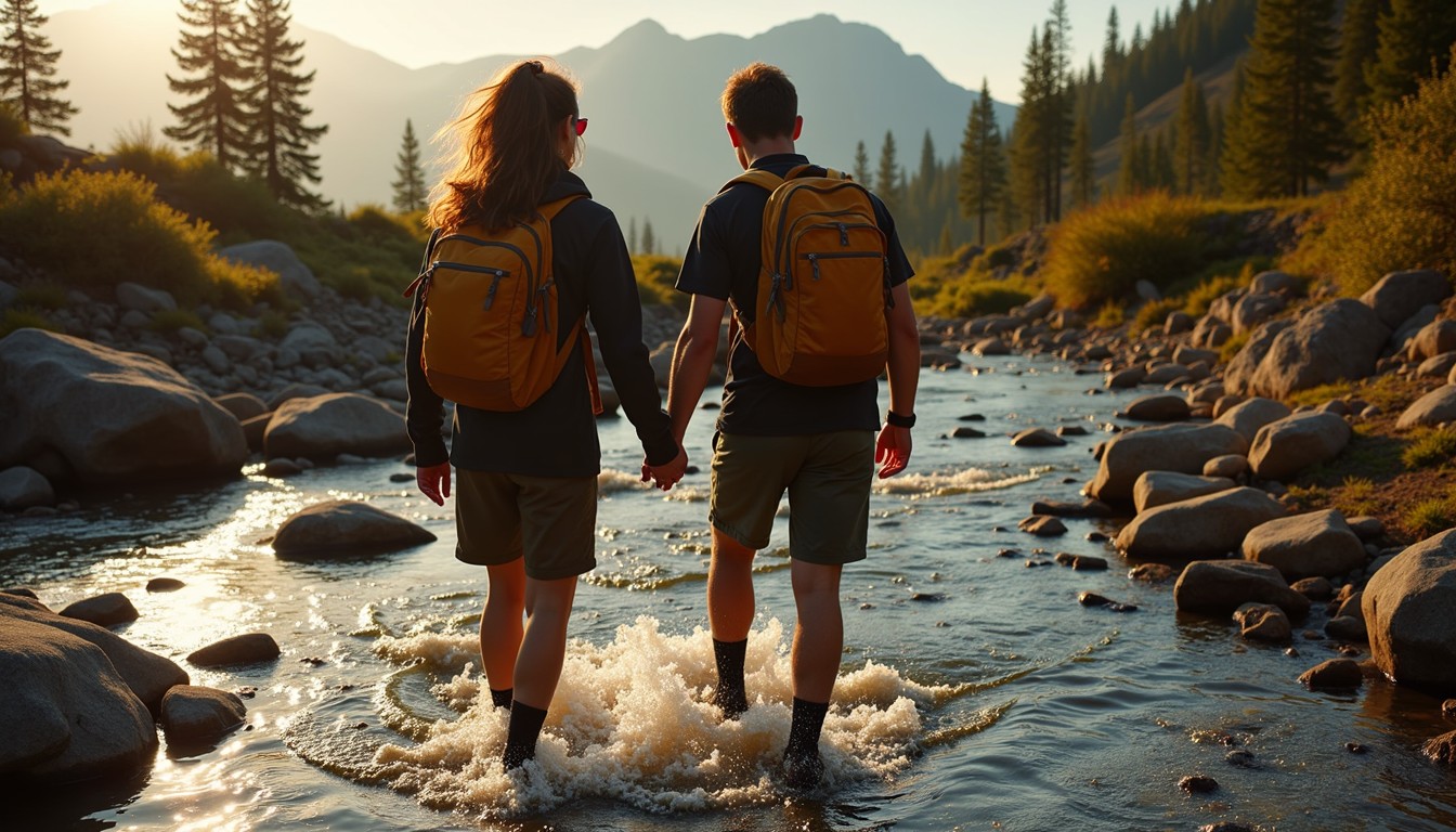 Free Wilderness Stream Crossing Image - Hiking, Adventure, Wilderness ...