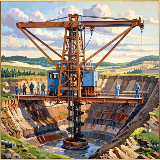 Free Historic Drilling Operation Image - Drilling, Industrial ...