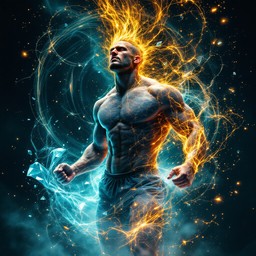 Magic Strength Free Power Meets Magic Image - Supernatural, Athletic, Powerful ...
