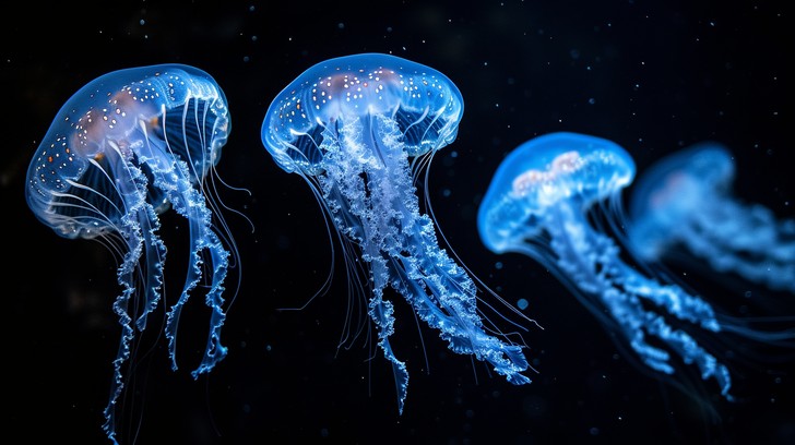 Free Ethereal Jellyfish Glow Image - Ocean, Jellyfish, Bioluminescent ...