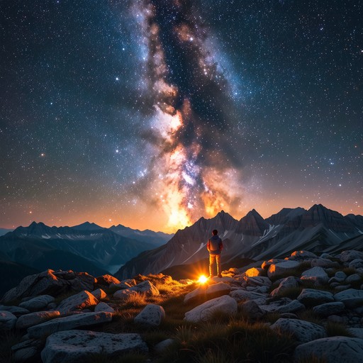 Celestial Ridge Free Stargazing Mountain Solitude Image - Stargazing, Milkyway, Galaxy ...
