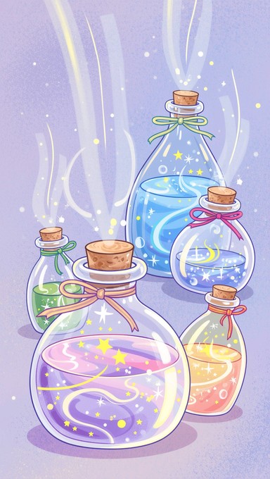 Free Mystical Pixel Potion Image - Potion, Pixel, Magical | Download at ...