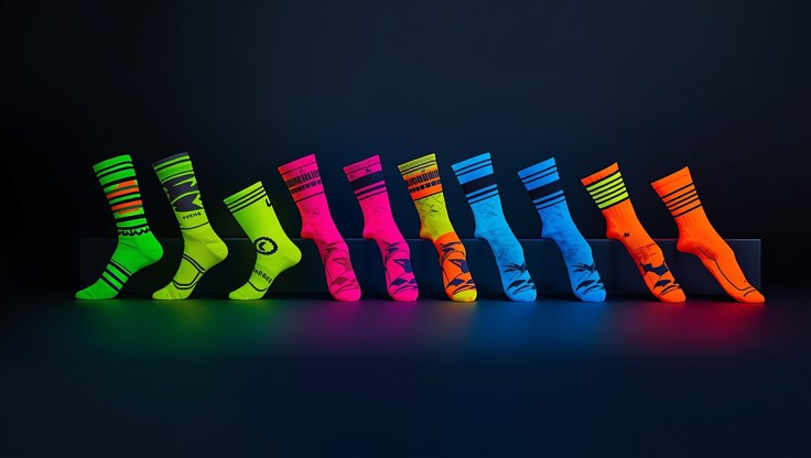 Free Vibrant Hanging Socks Image - Socks, Colorful, Hanging | Download ...