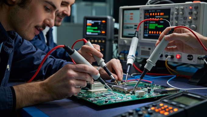 Inside Electronic Testing Lab Free Electronics Testing Lab Image - Electronics, Testing, Circuit ...