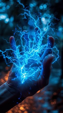 Free Electric Hand Display Image - Electricity, Energy, Hand | Download ...