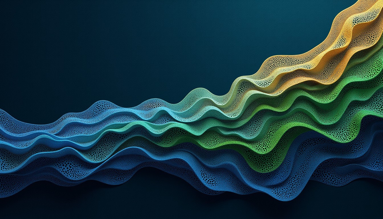 Free Flowing Color Waves Photo - Waves, Abstract, Blue | Download at ...