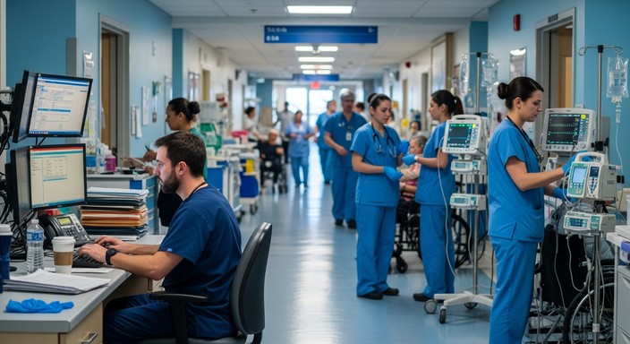 Working In Health Free Healthcare Professionals Working Image - Hospital, Doctor, Nurse ...