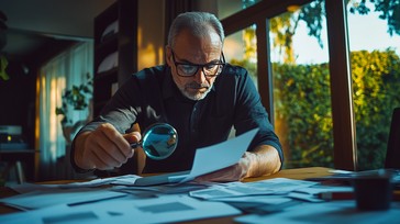 Magnifying Doc Free Magnifying document details Image - Man, Documents, Magnifying ...