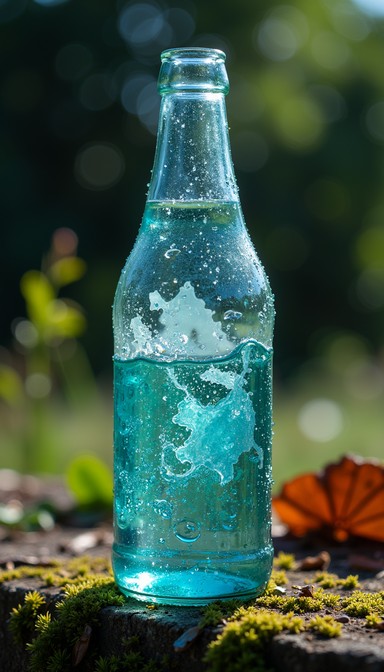 Azurlite Free Azure Glass Transformed Image - Azure, Bottle, Glass | Download at ...