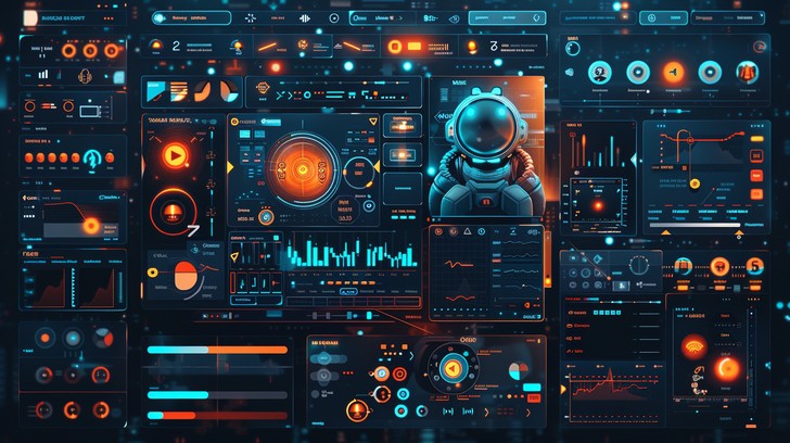 Free Futuristic Control Center Image - Futuristic, Technology, Robot ...
