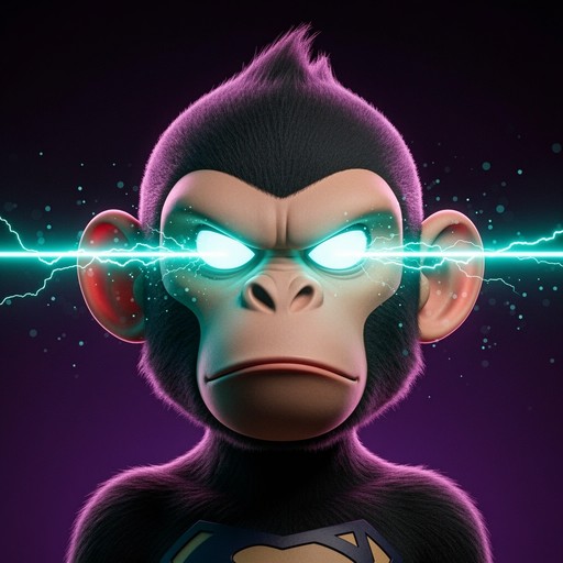 Free Laser Eyes Monkey Image - Monkey, Ape, Primate | Download at StockCake