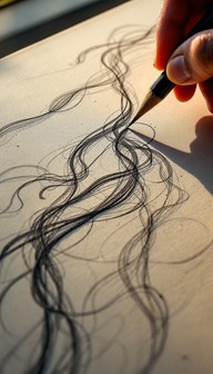Line Drawing Flow Free Sketching Flowing Lines Image - Sketching, Drawing, Art | Download ...