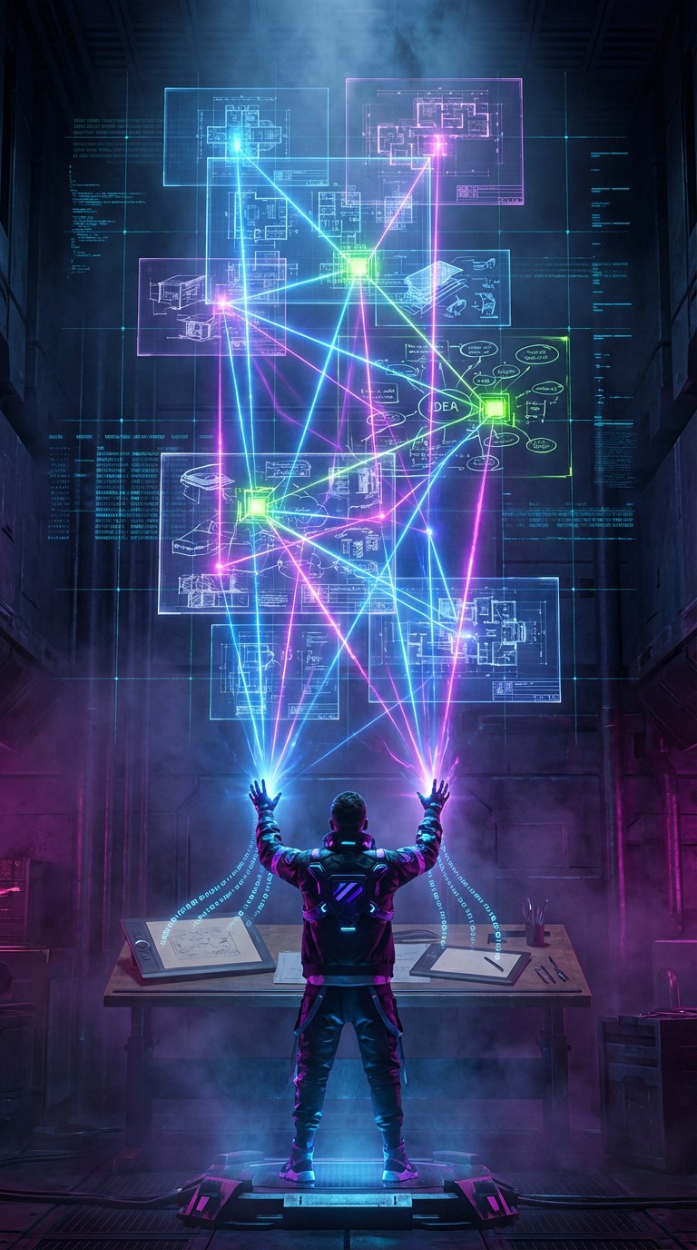 Free Neon Project Vision Image - Cyberpunk, Futuristic, Holographic ...