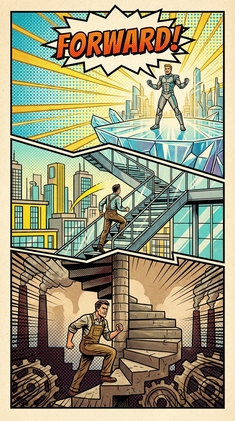 Free Climbing Toward Progress Image - Progress, Climbing, Comic ...