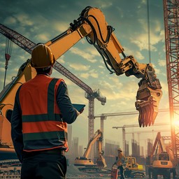 Free Construction Site Activity Image - Construction, Excavator, Worker ...