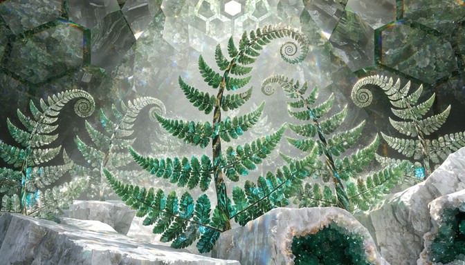 Fern Using Magic Free Crystalline Fern Magic Image - Crystal, Fern, Emerald | Download ...