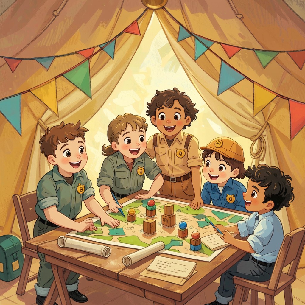 Explorers Working Together Free Young Explorers Unite Image - Children, Explorers, Adventurers ...