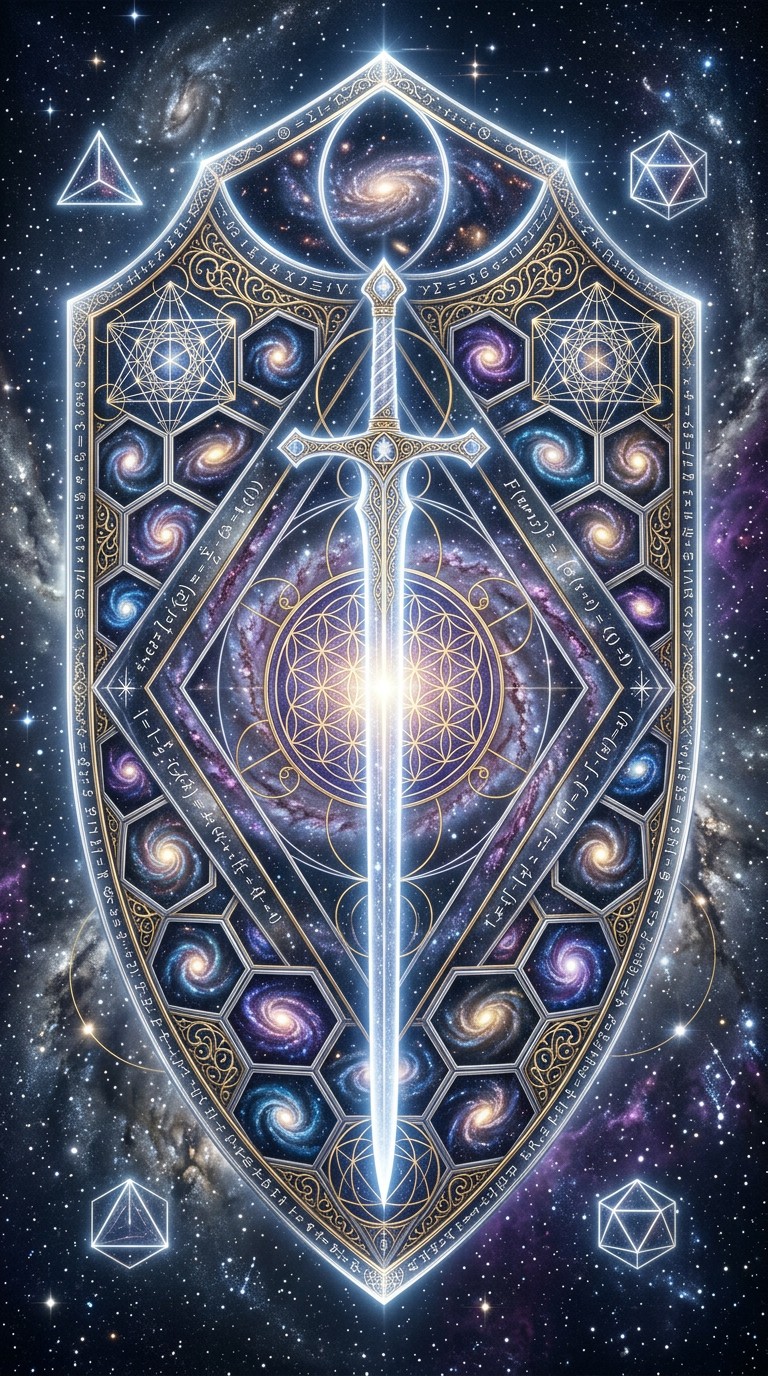 Free Cosmic Shield Guardian Image - Cosmic, Shield, Geometry | Download ...