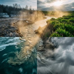 Free Nature's Golden Transformation Image - Nature, Water, Light ...