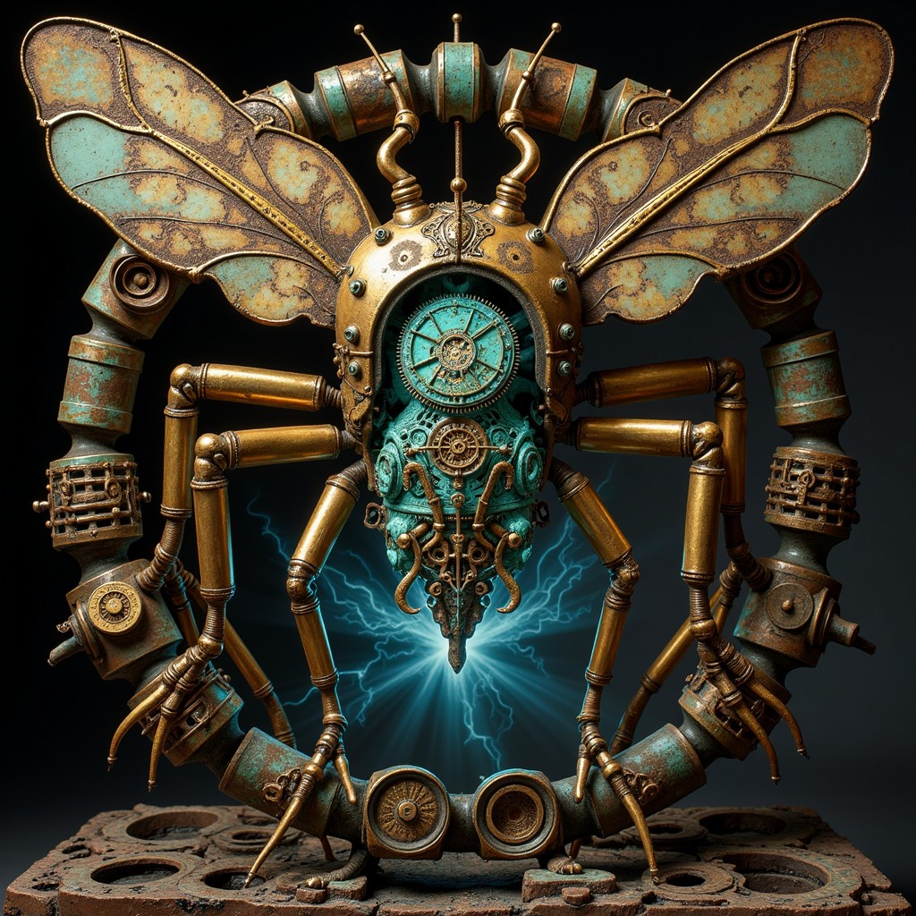 Free Clockwork Energy Being Image - Steampunk, Brass, Clockwork ...