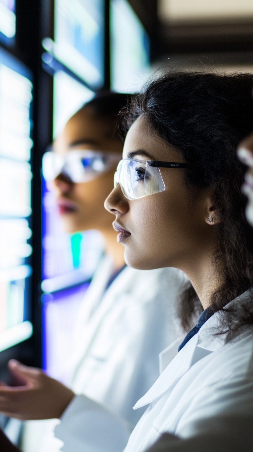 Student Analyzing Free Students Analyzing Experiment Image - Students, Laboratory ...