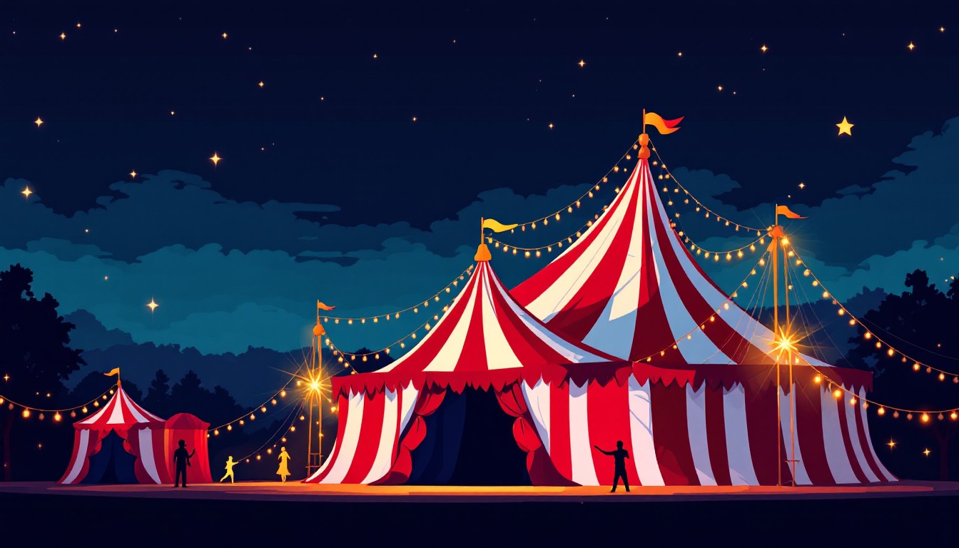 Free Magical Circus Night Image - Circus, Night, Tent | Download at ...