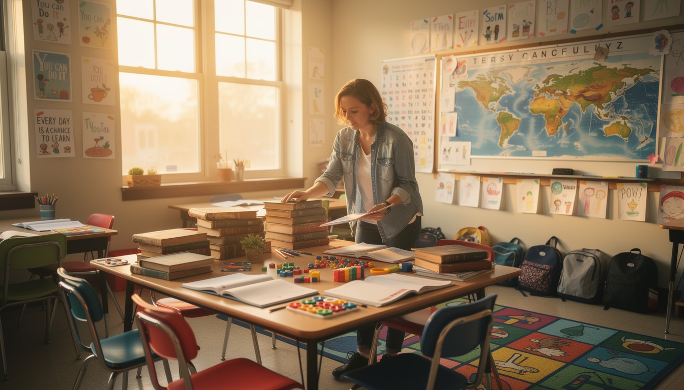 Free Preparing Learning Spaces Image - Teacher, Education, Classroom ...