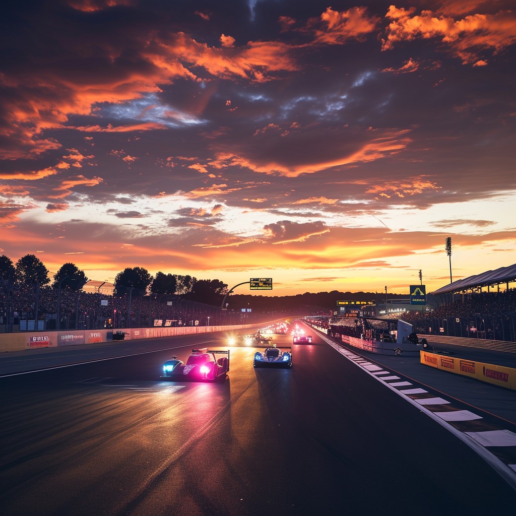 Sunset Image Racing Free Sunset Racing Action Image - Sunset, Racing, Cars | Download at ...