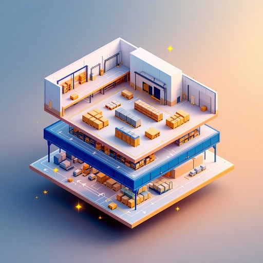 Free Warehouse Layout Design Image - Warehouse, Isometric, 3d ...