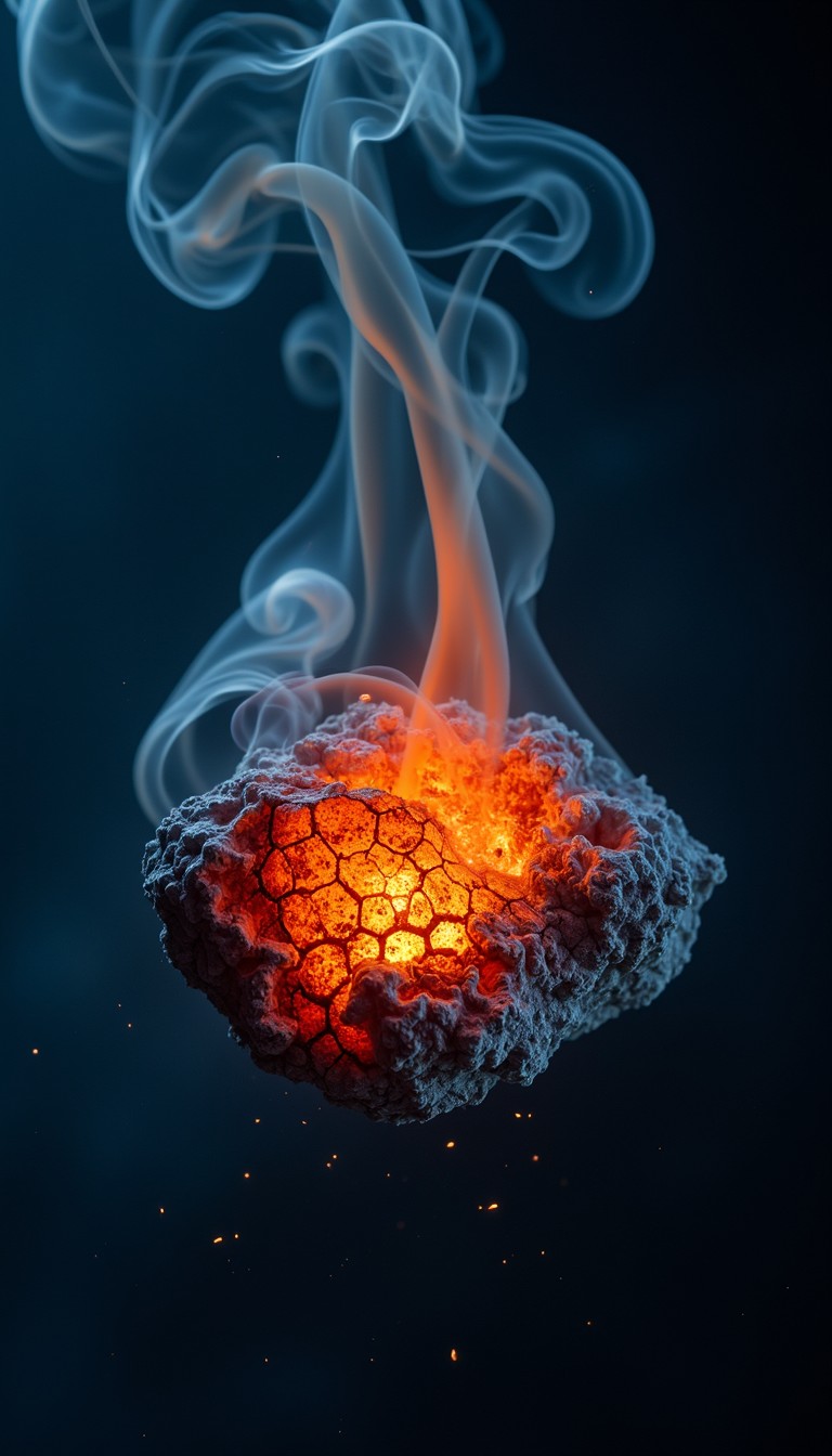 Free Glowing Ember Rising Image - Ember, Glow, Fire | Download at StockCake