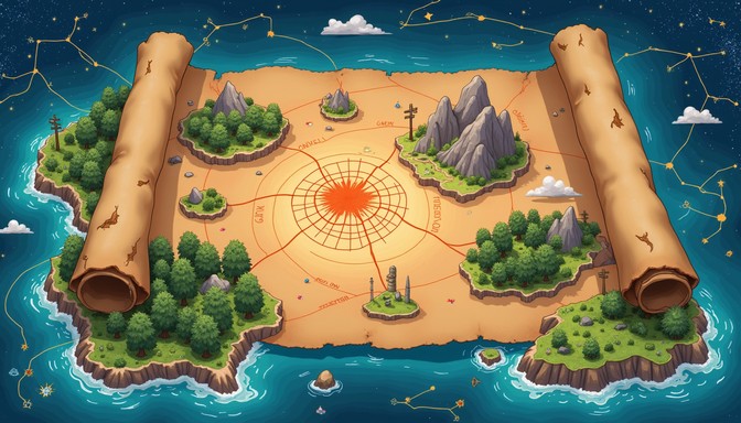 Free Enchanted Adventure Map Image - Map, Fantasy, Scroll | Download at ...