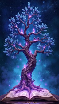 Tree Reference Magic Free Magical Knowledge Tree Image - Tree, Spellbook, Magic | Download ...