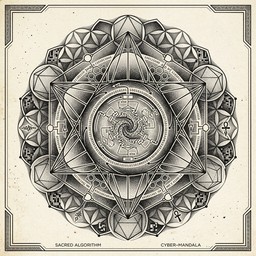 Sacred Geometry Computer Free Digital Sacred Geometry Image - Mandala, Geometry, Dotwork ...