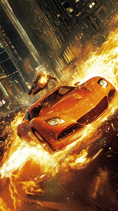 Free Fiery stunt chaos Image - Fire, Car, Stunt | Download at StockCake