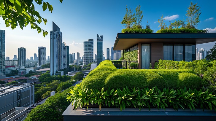 Free Urban Green Roof Image - Architecture, Green, Building | Download ...