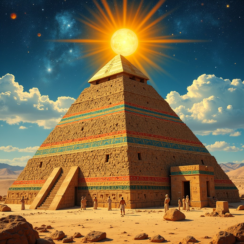 Free Illuminated Ancient Pyramid Image - Pyramid, Egyptian, Ancient ...