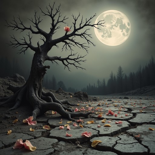 Decaying Moon Free Lunar Gothic Revival Image - Moonlight, Gothic, Tree | Download at ...