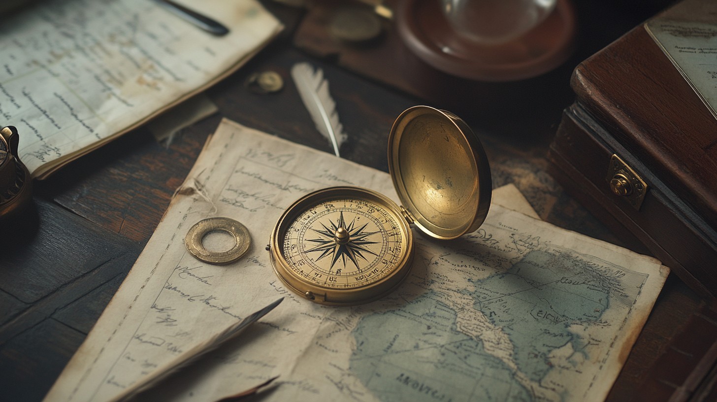 Free Vintage compass navigation Image - Antique, Compass, Map ...