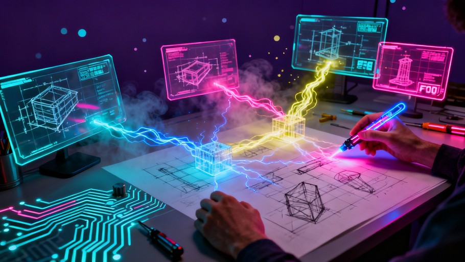 Signus Future Design Free Future Design Master Image - Cyberpunk, Holographic, Futuristic ...