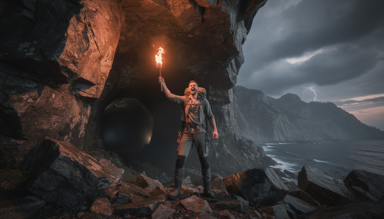 Free Adventure Awaits Ahead Image - Adventurer, Explorer, Cave ...