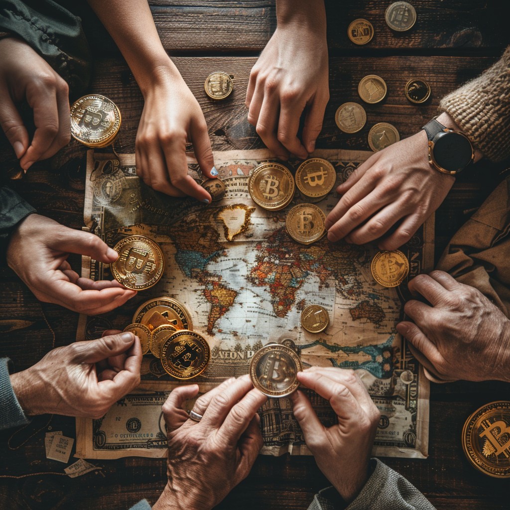 Trade Coin Map Free Cryptocurrency Global Trade Image - Cryptocurrency, Map, Exchange ...