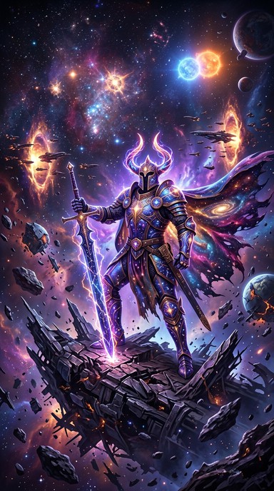 Free Cosmic Warrior Rising Image - Warrior, Armor, Fantasy | Download ...