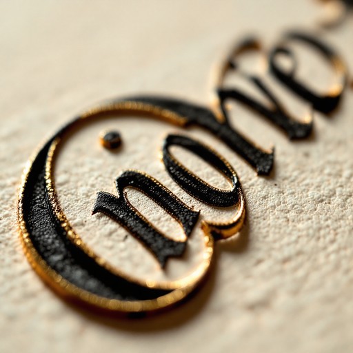 Free Embossed Letter Detail Image - Embossed, Typography, Paper ...