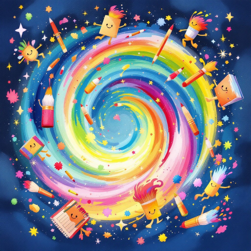 Free Creative Rainbow Swirl Image - Rainbow, Art, Creative | Download ...